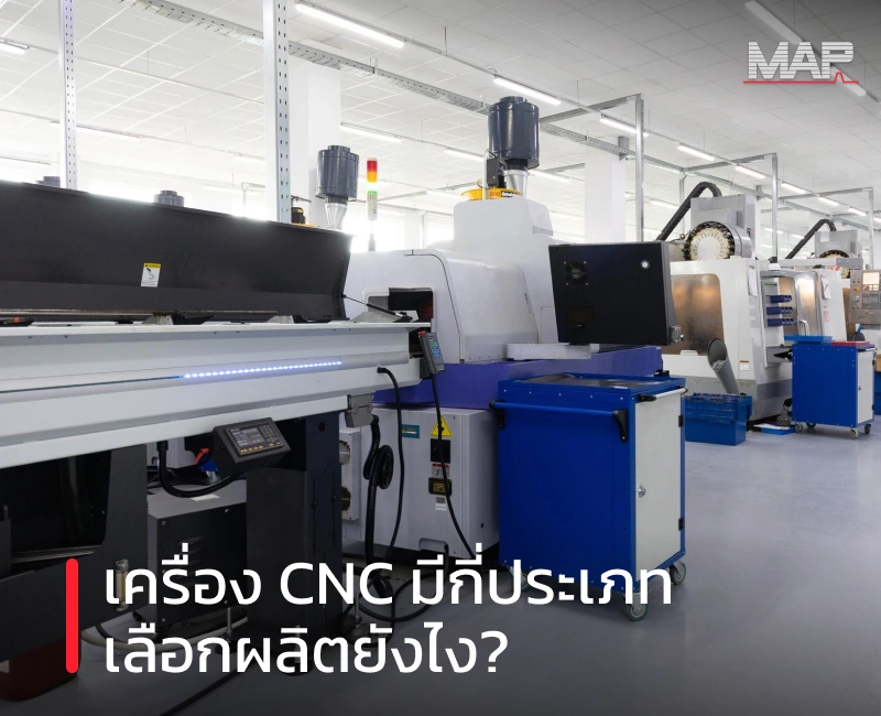 ภาพปกบทความเกี่ยวกับประเภทของเครื่อง CNC